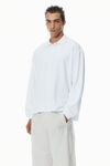 Alexander Wang white onyx unisex track pant