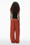 Alexander Wang washed red 网眼针织运动长裤