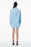 Alexander Wang chambray blue 棉质男友风衬衫