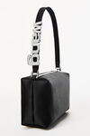 Alexander Wang black heiress pouch in satin