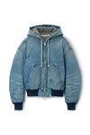 Alexander Wang classic worn indigo 中性圆阔版型工装夹克