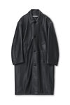 Alexander Wang black primal 羔羊皮中性外套