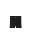Alexander Wang black 无缝罗纹针织骑行短裤