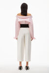 alexander wang 棉质精裁萝卜裤 snow white