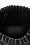 Alexander Wang grey aged ryan 渐变罗纹针织小号手袋