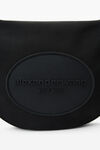 Alexander Wang black 小号 bo 帆布斜挎包