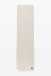 alexander wang ribbed scarf in boiled wool ivory