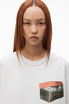alexander wang nouveau riche 字样密织平纹针织 t 恤 gunsmoke
