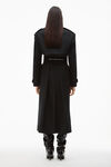 alexander wang 棉质精裁徽标风衣 black