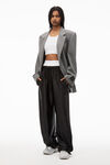track pant in satin jersey