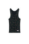 Classic Ribbed Cotton Racer Tank