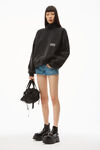 alexander wang carter 皮革防水台乐福靴 black