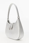 alexander wang w legacy small hobo in diamante satin alloy