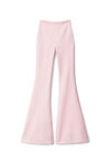 FLARED PANT IN VELOUR