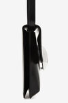 alexander wang 皮革圆顶结构式斜挎包 black