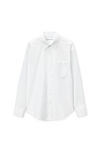 Alexander Wang white 棉质男友风衬衫