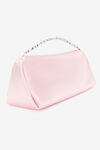 alexander wang marquess 缎面大号包袋 light pink