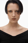 Alexander Wang black ruched pullover