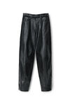 Alexander Wang black 低腰钩织皮裤