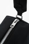 alexander wang heiress sport 尼龙帆布中号手拿包 black