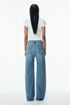 Alexander Wang vintage light indigo ez 中腰牛仔裤