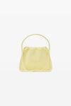 alexander wang ryan 罗纹针织小号手袋 pale lime yellow