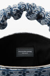 alexander wang scrunchie 提花牛仔布小号手袋 vintage medium indigo