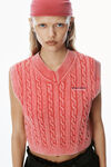 Alexander Wang washed bombshell organic cotton vest