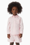 alexander wang 密织棉质领尖纽扣衬衫 light pink