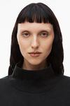 alexander wang 酸洗棉质高领套头衫 acid black