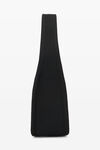 Alexander Wang black ryan small bag in ribbed knit