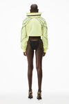 alexander wang crystal charm bikini bottom in jersey black