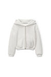 CLEAR HOTFIX HOODIE IN CLASSIC TERRY