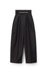 alexander wang 棉质精裁萝卜裤 black