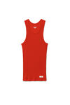 alexander wang 罗纹棉背心 red