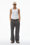 Alexander Wang vintage grey men's oversize sweatpant in cotton terry