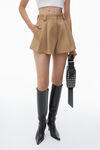 Alexander Wang chino high-waist flared shorts
