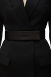 alexander wang blazer dress in wool tailoring black