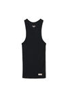 alexander wang 罗纹棉背心 black