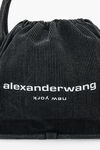 Alexander Wang grey aged ryan 渐变罗纹针织大号手袋