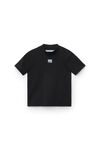 alexander wang 紧身针织半高领上衣 black