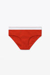 alexander wang 罗纹平纹布内裤 red