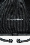 Alexander Wang grey aged ryan 渐变罗纹针织小号手袋