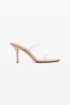 alexander wang nova 85 slides in pvc peachy nude