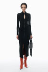 Alexander Wang black 高领连衣裙
