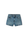 Alexander Wang vintage medium indigo shorty high-rise short in denim