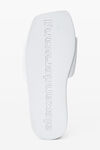 Alexander Wang white aw 尼龙泳池拖鞋