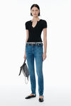 Alexander Wang black 黑色徽标铭牌套头衫