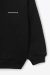 alexander wang essential毛圈布增塑溶胶印花运动衫 black