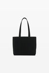 alexander wang ryan 罗纹针织中号托特包 black